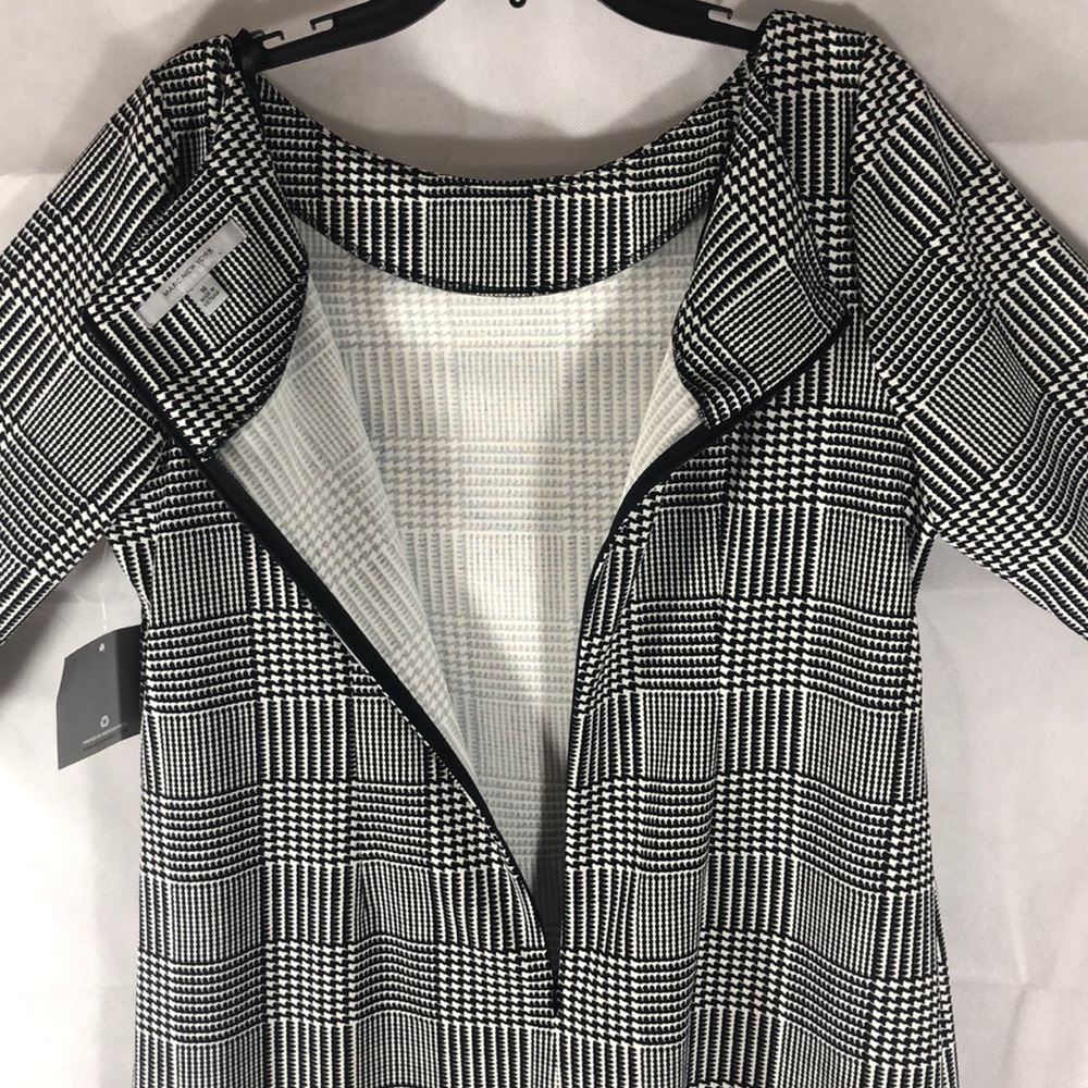 💜NWT,Mark New York,Black & white dress ,Size 16 . - Picture 3 of 7